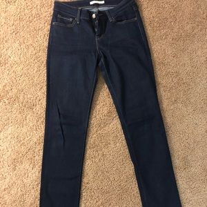 Levi 712 slim jeans dark wash
